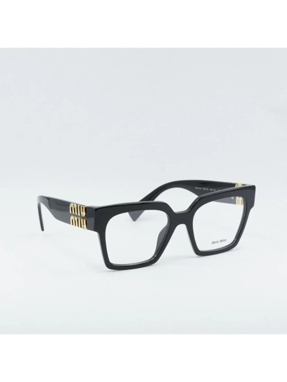 Miu Miu MU04UV 1AB1O1 Eyeglasses Black 52mm Square Frame